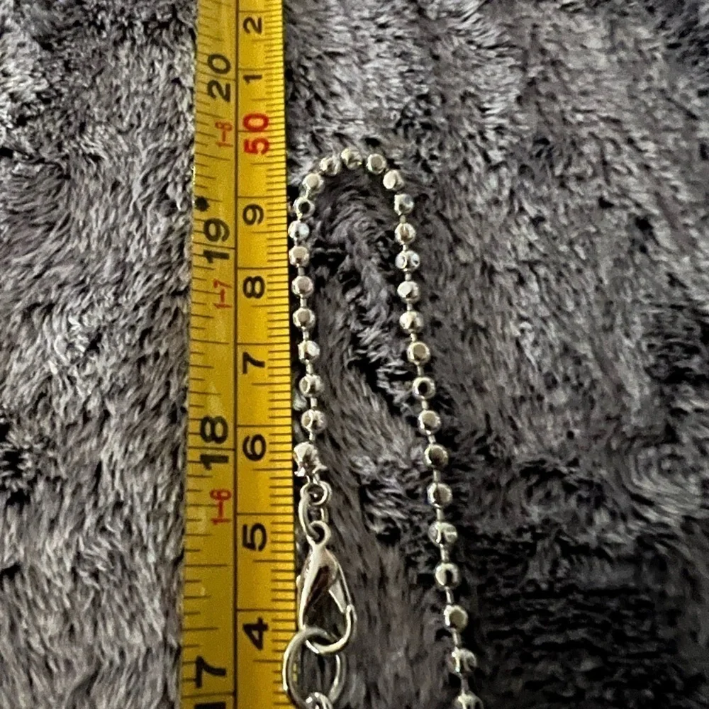 Vintage Silver Colored Handbag Pendant Necklace 38in